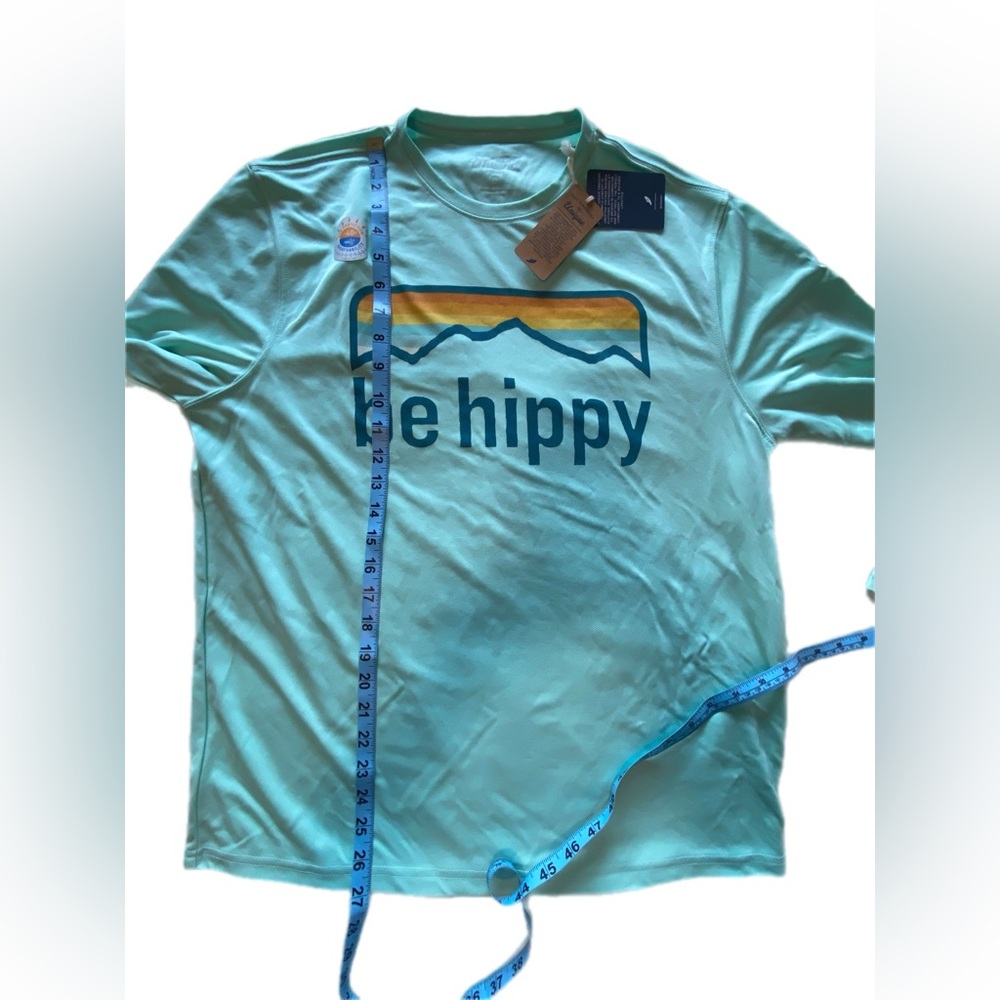 Be Hippy Mint Green 'T-Shirt large NWT - Picture 7 of 13